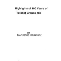 Totoket Grange #83