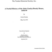 A Partial History of the John Linsley Doody House.pdf