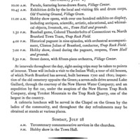 North Branford Anniversary Celebrations Material CT Tercentary celebration at North Branford Program.pdf