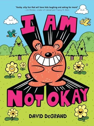 Book cover of I Am Not Okay by David Degrand